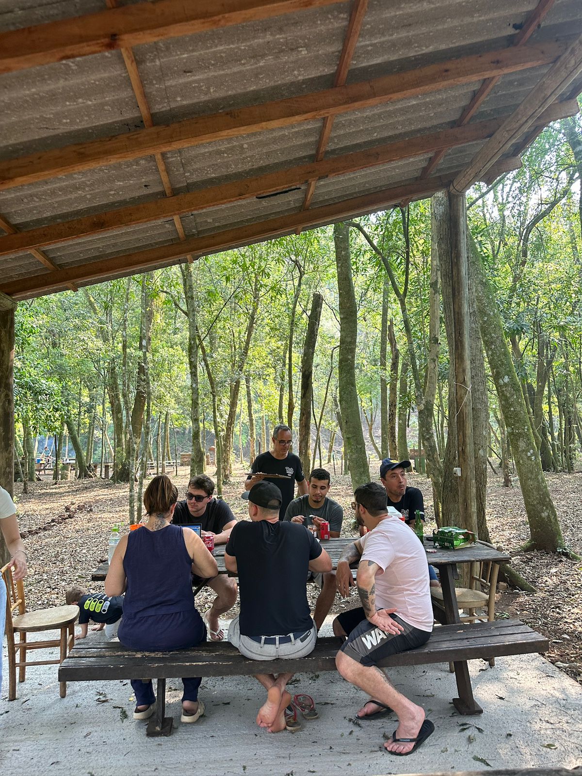 Quiosque para grupos